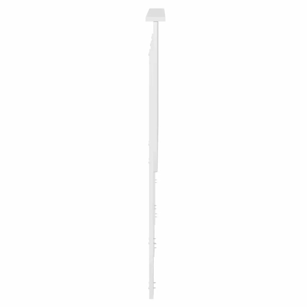 Testiera Bianco Lucido 100 cm Legno ingegnerizzato
