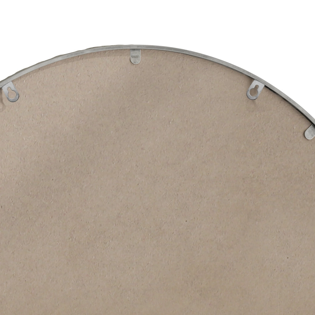 SPECCHIO ad arco 103,5x71,5x12 cm in vetro e ferro Argento