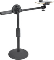 Supporto fotografico 360° girevole - Beugel per telefoni - Supporto per video live - Supporto retrattile per fotocamera - Realizzato in metallo - Adatto per telefoni cellulari da 5,3-10 cm - Supporto per telefoni cellulari