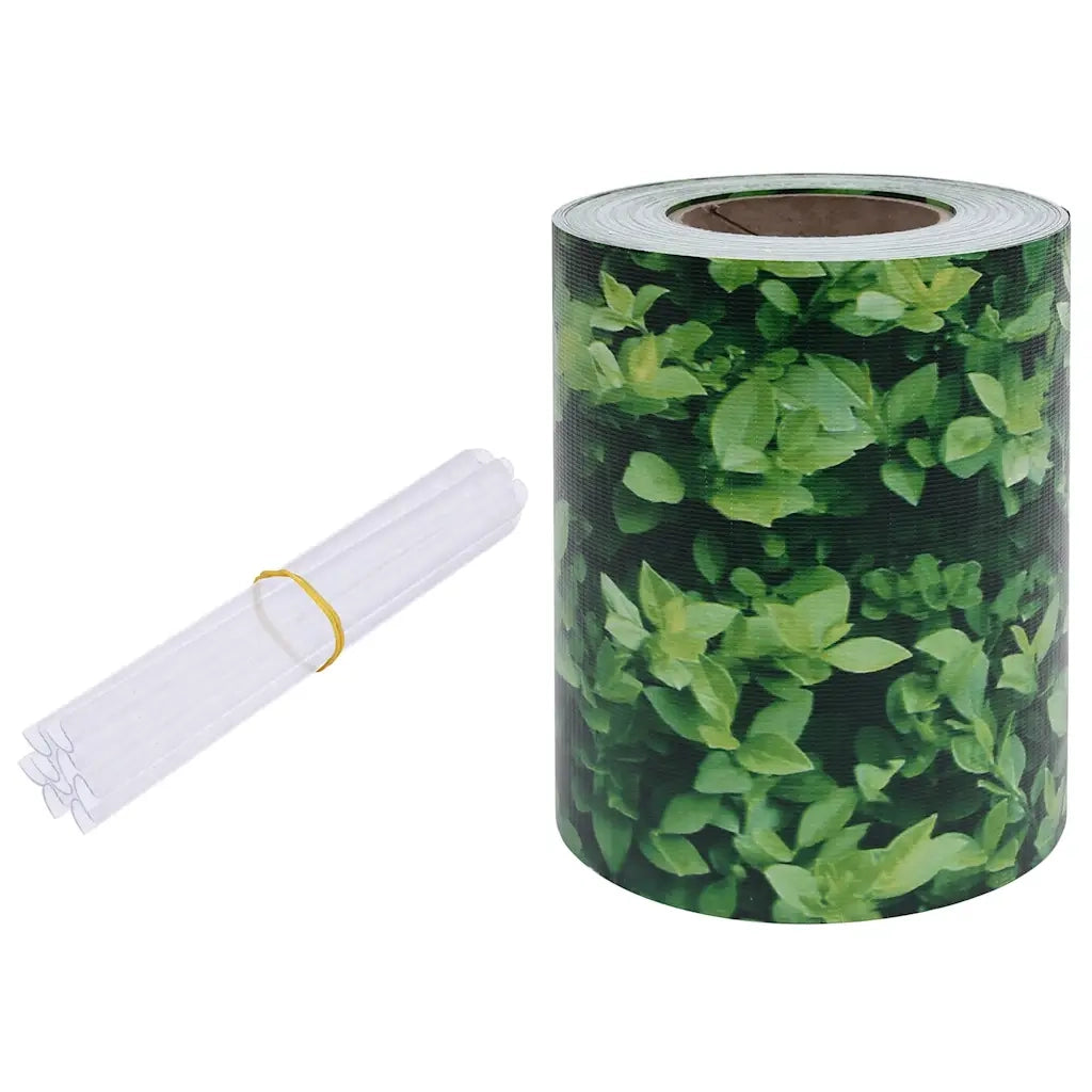 Recinzione Frangivento da Giardino PVC 70x0,19 m Verde cod mxl 13569
