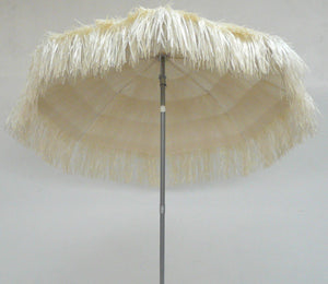 Ombrellone da Giardino Ø2 m Palo Ø33 mm in Acciaio Maffei Kenia Ecrù