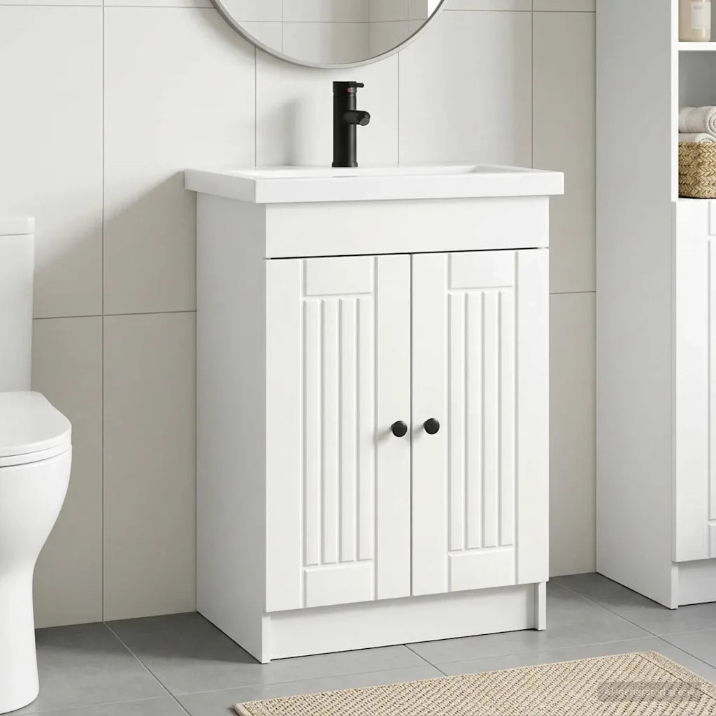 Set di mobili per il bagno Bianco 78,5 x 37,5 x 81 cm 3404194