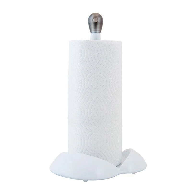GAIA PORTA ROTOLO DA CUCINA IN PLASTICA DI COLORE BIANCO