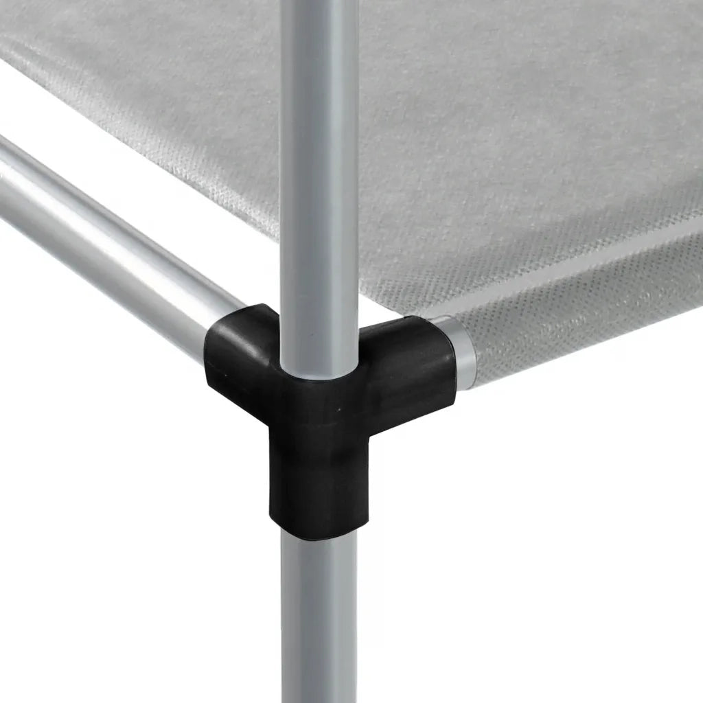 Rastrelliera per Lavatrice Grigia 87x55x90,5 cm Ferro 343146