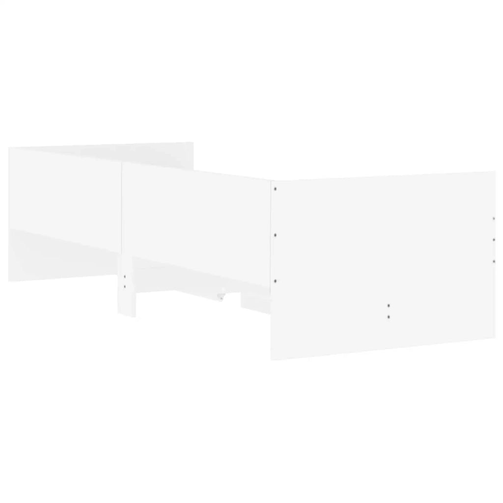 Telaio del letto con storage Bianco 80 x 200 cm 3429613