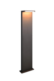 Paletto da giardino LED Ravi nero CCT IP65 13W Trio