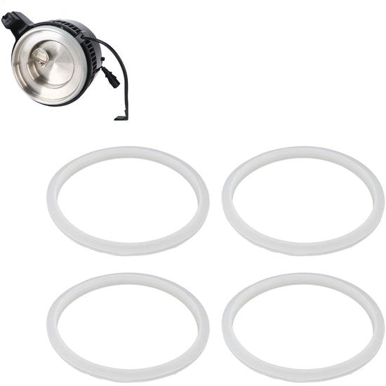 Ottimizzazione del Distillato 4 Pezzi - Silicone Resistenti al Calore - Anello di Sigillatura - Sigillatura Effettiva - Prestazioni Optimali - Alta Resistenza alla Temperatura - Anello di Sigillatura