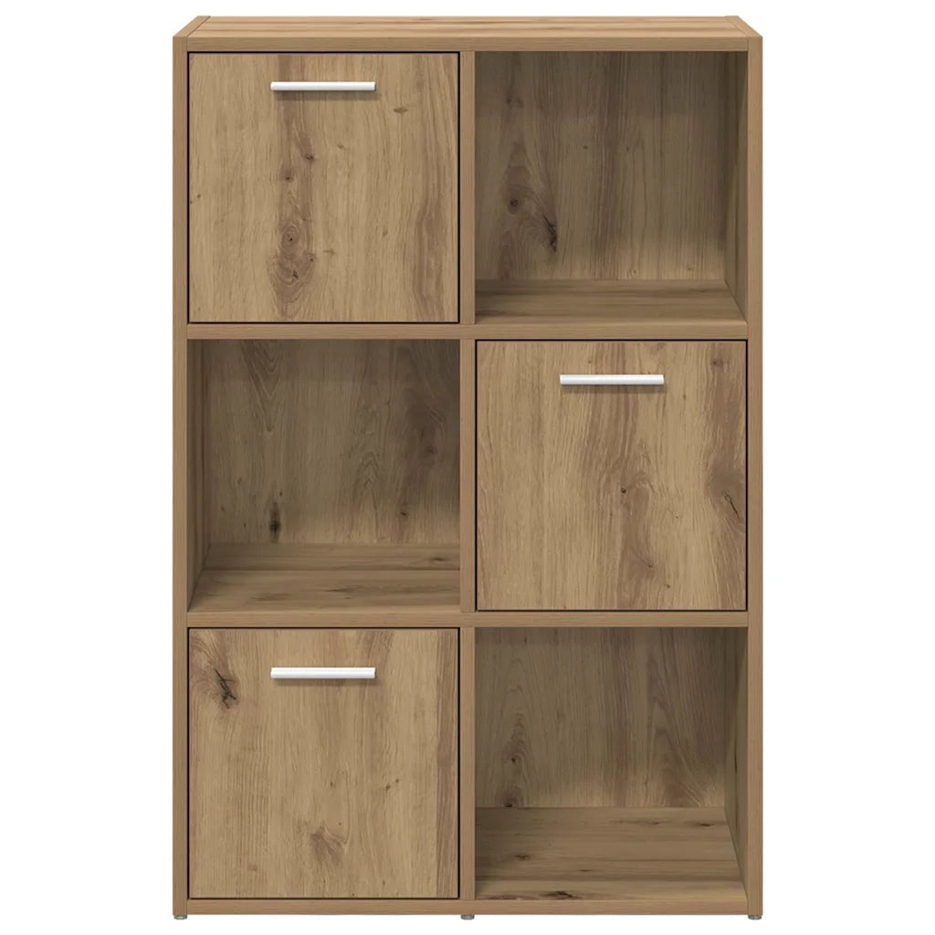 Libreria Rovere Artigianale 60,5x30x90 cm in Legno Multistrato 855971