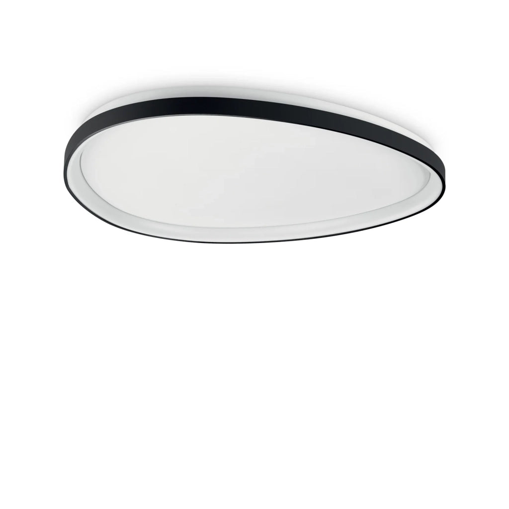 Plafoniera Collezione GEMINI LED 42W luce naturale nero Ideal Lux
