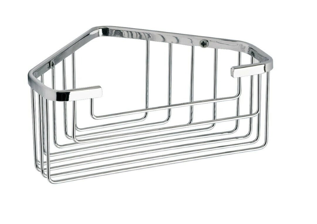 Porta Sapone Angolare Filo Cromo Doccia 20X15X8,3 Appendino Gedy - Gedy