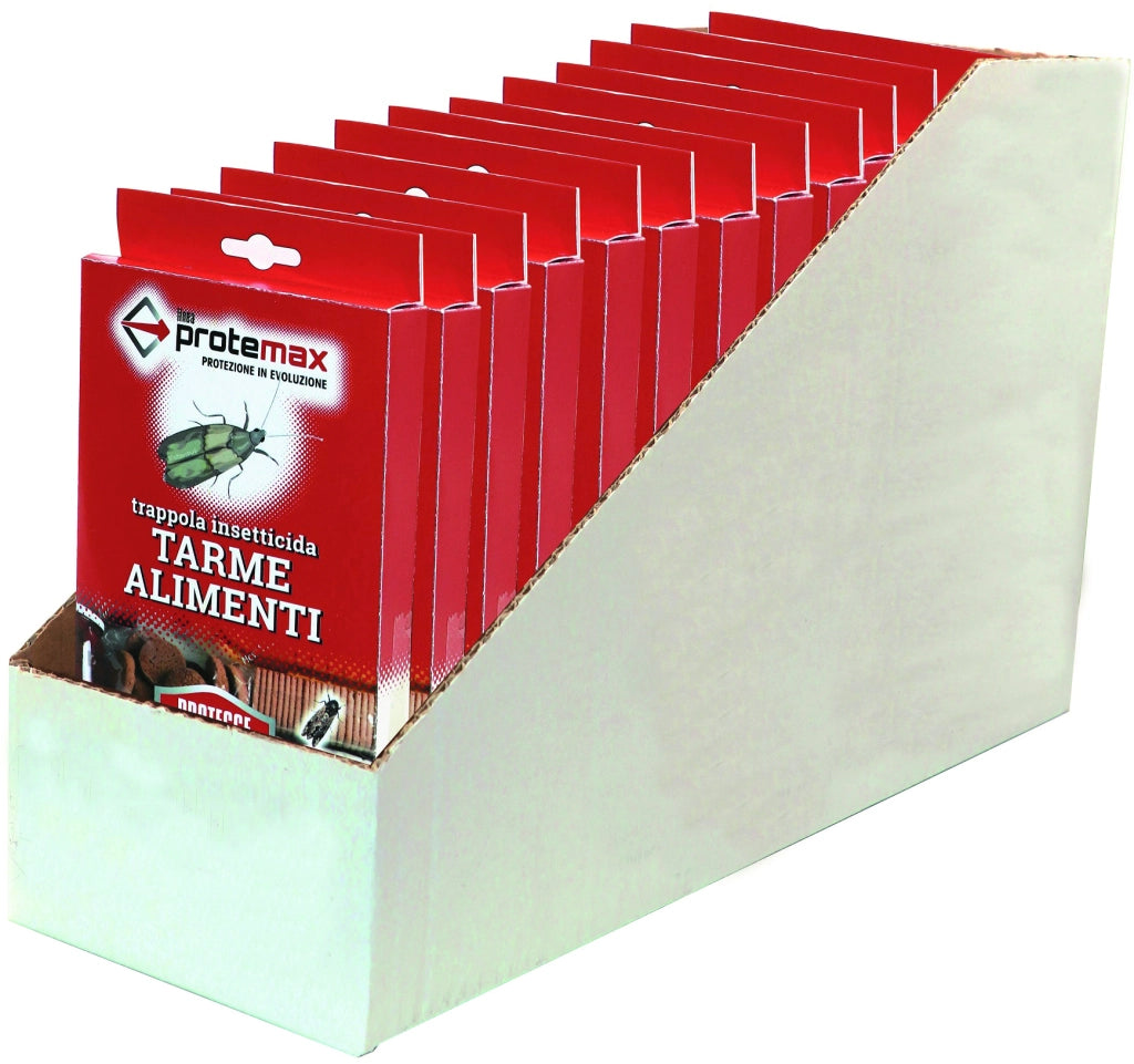 TRAPPOLA ADESIVA PER TARME ALIMENTI 2 pz. 12.00 confezioni