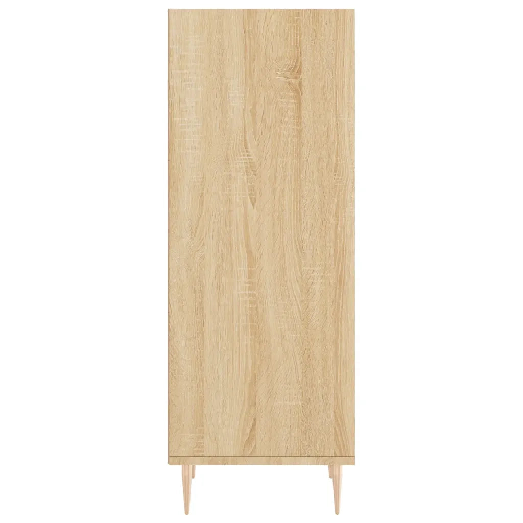 Credenza Rovere Sonoma 34,5x32,5x90 cm in Legno Multistrato 828719