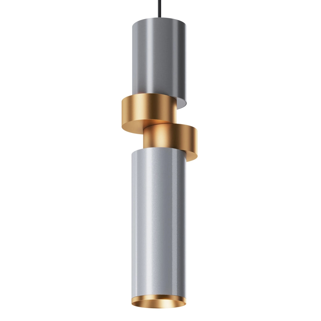 Maytoni Lampadario moderno Palette 1 luce GU10 grigio metallo
