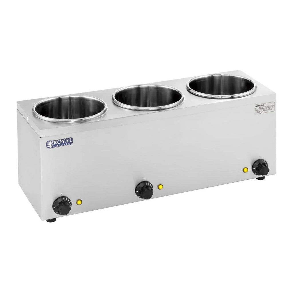 Distributore di zuppa 3 x 2,75 litri 450 watt acciaio inox 14_0000150