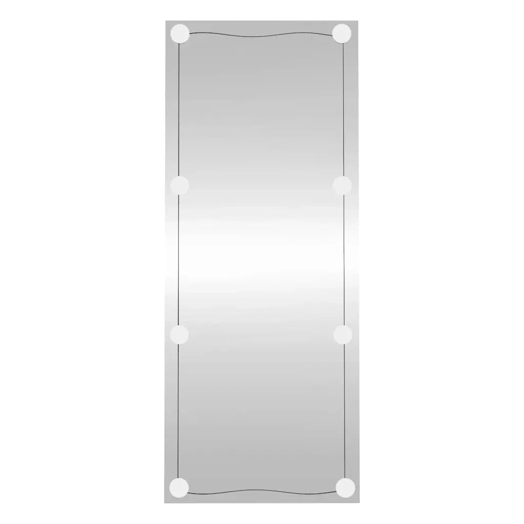 Specchio da Parete con Luci LED 40x100 cm Vetro Rettangolarecod mxl 124800