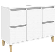 Mobile lavabo/lavabo 80 x 33 x 60 cm in legno laccato bianco 02_0006807