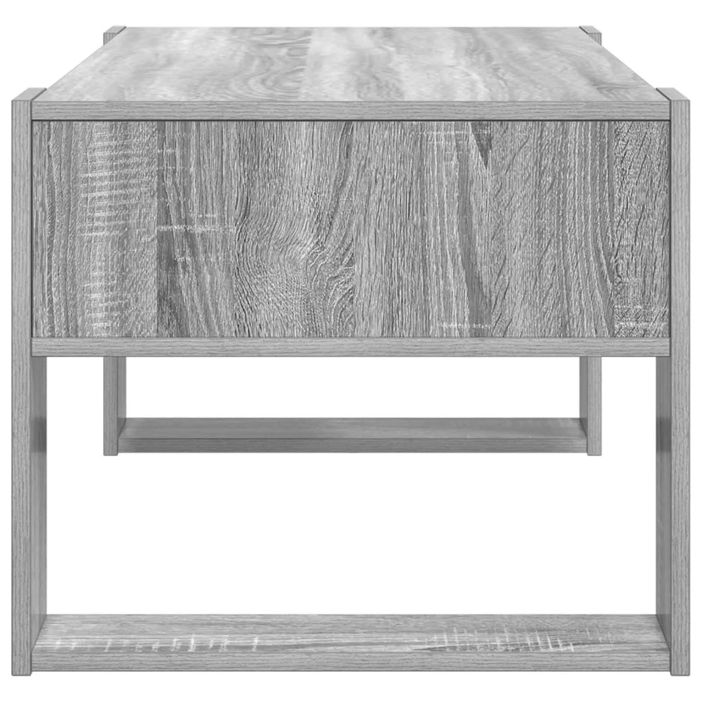 Tavolino da salotto Grigio Sonoma 92 x 53 x 45 cm 8000097