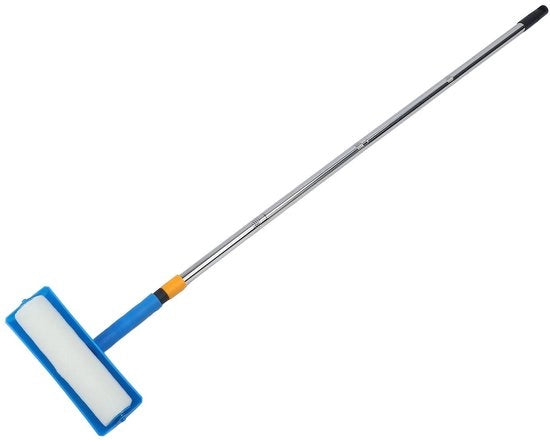 Rollatore a mano 10 pollici con manico lungo - Rollatore per soffitto - Rollatore anti-spatter per pittura - Estensione per paletta - Kit di accessori completo - Rollatore Shield
