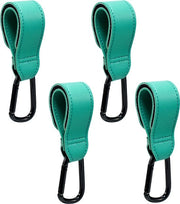 Accessori per passeggino - Accessori per borse - Hanger per borse passeggino - Hanger per spesa - Set da 4 - Extra robusto - Hanger per borse passeggino - Accessorio per passeggino hanger per borse - Hanger per borse