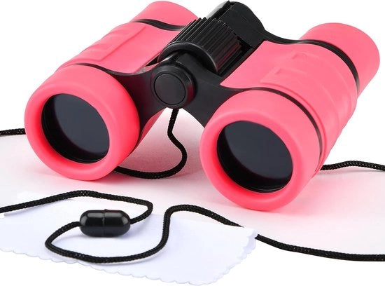 Telescop per bambini - HD alta potenza - 4x30 - Ideale per osservare uccelli, ispirazione educativa, campeggio, scienza, detective - Per bambini ragazzi ragazze - Regalo per bambini