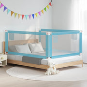 Sponda Letto di Sicurezza per Bambini Blu 200x25 cm in Tessutocod mxl 121251
