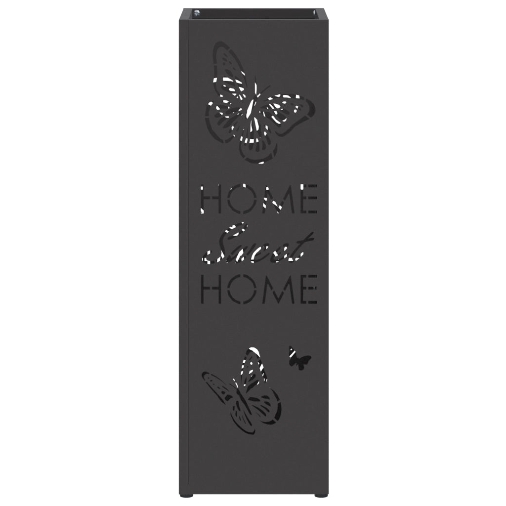 Portaombrelli Nero Metallo Medio Decorativo Portaombrelli Nero
