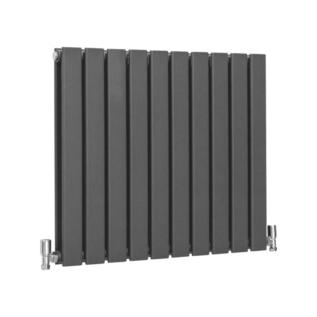 Radiatore Termosifone Termoarredo Design Piatto Pannello Elementi Grigio