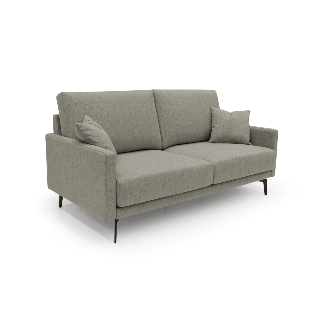Saturno Divano moderno in tessuto morbido impermeabile T03 140 cm talpa