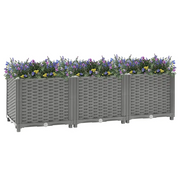 Fioriera Rialzata 120x40x38 cm in Polipropilene 153295