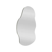 Specchio Saburo, Specchiera, Articolo d'arredo a muro, Decorazione con specchio, 40x2h72 cm, Nero