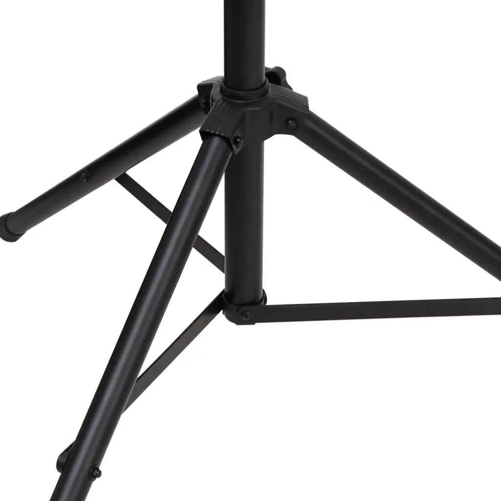 Stativo per Luci Nero 338x115x(180-300) cm Acciaio 70179