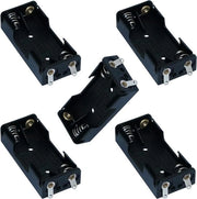 Batteria Portatile per 2 x Batterie AAA LR03 o Accumulatori - Contenitore Pratico con Spazio per 2 Batterie