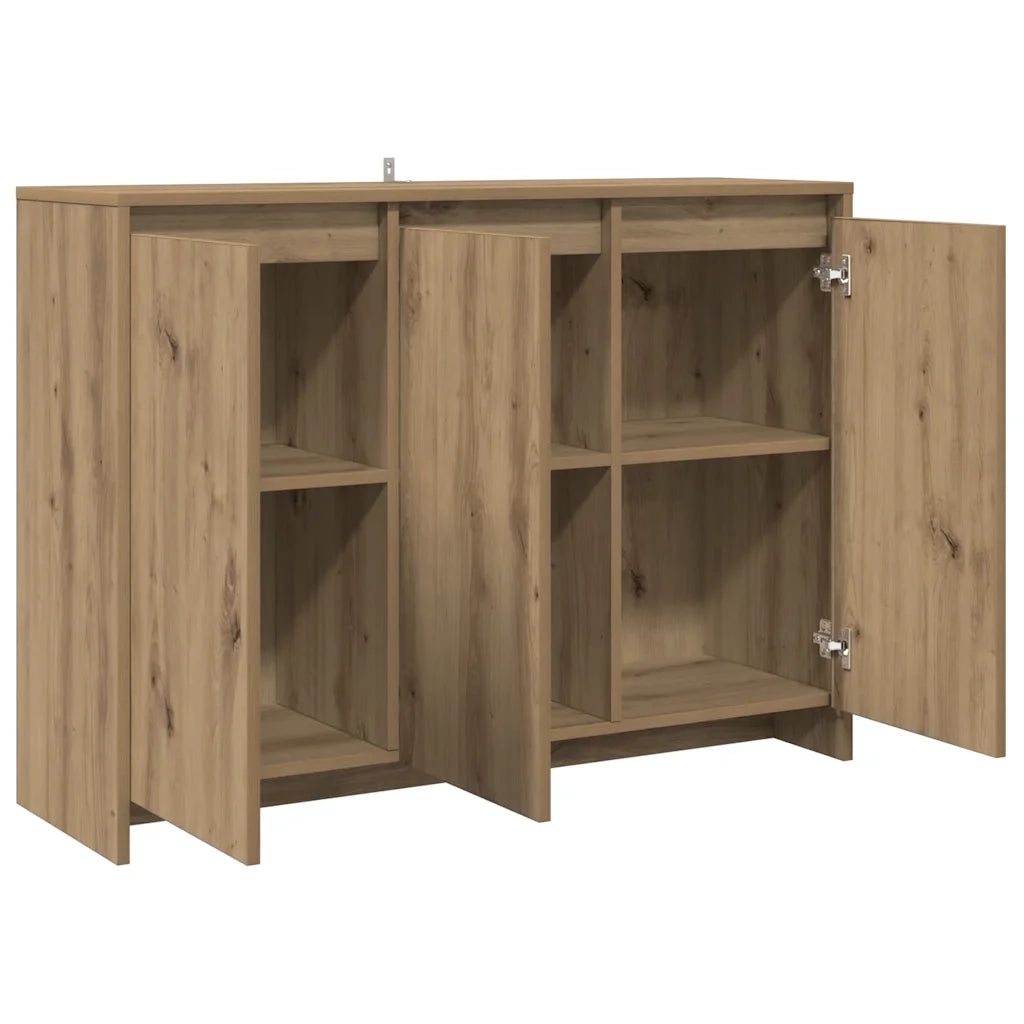 Credenza Rovere Artigianale 102x35x70 cm in Truciolato