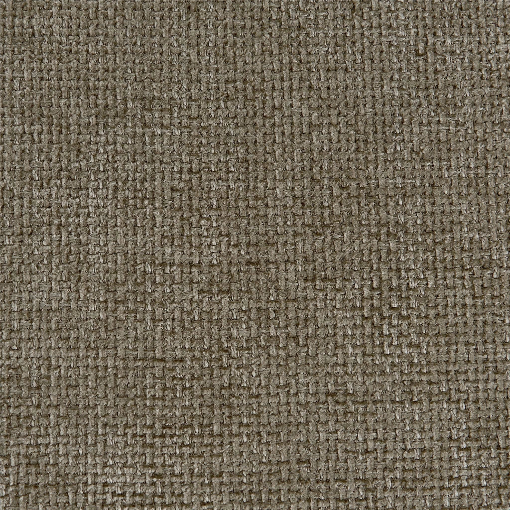 Poltrona in tessuto con gambe in legno di hevea, verde grigio