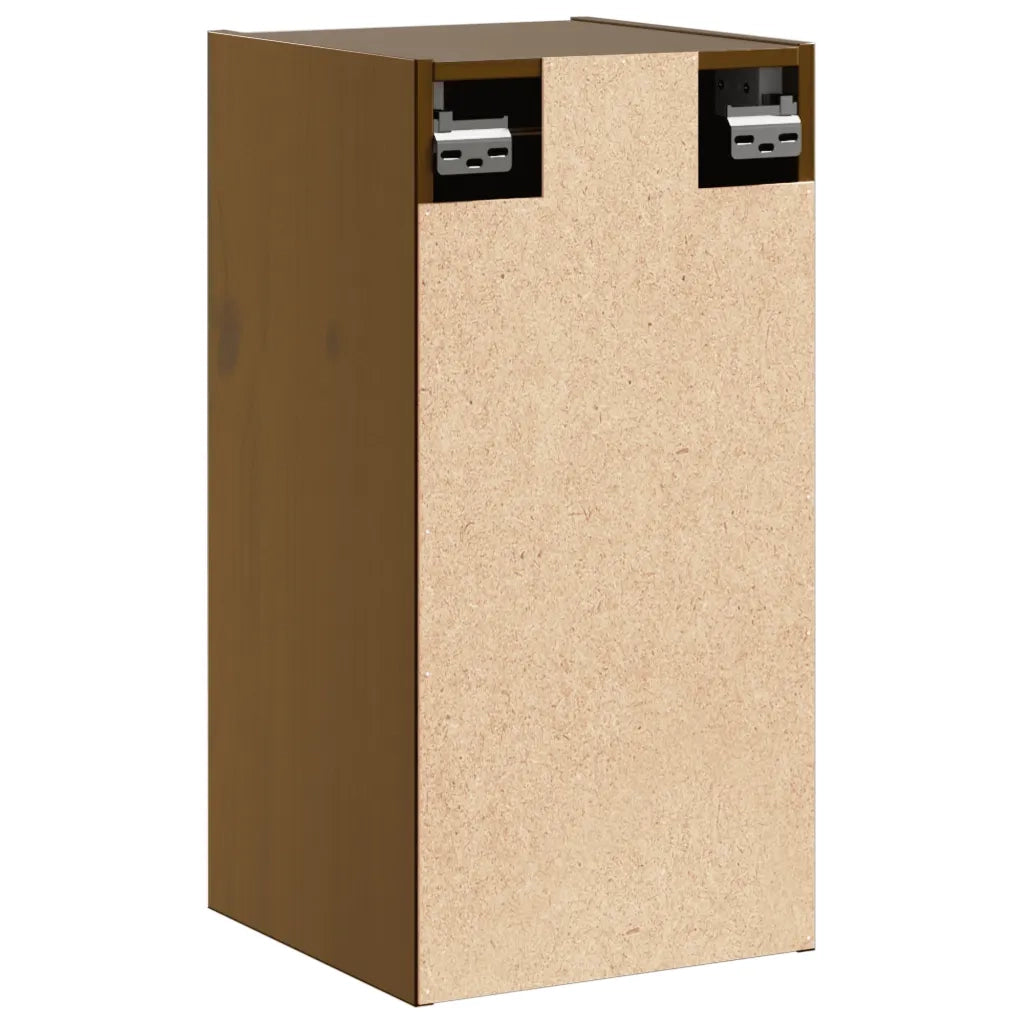 Pensile Marrone ambra 30x30x60 cm in Legno Massello di Pino 813491