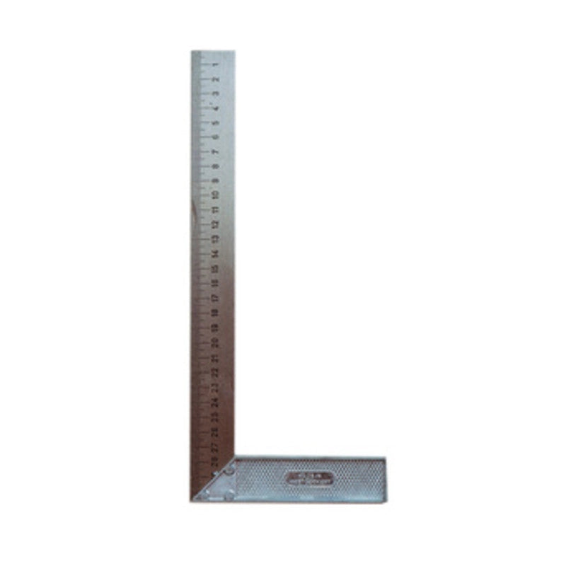 SQUADRA PER FALEGNAME ASTA ACCIAIO 400 MM- 1,0 pz