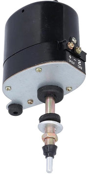 Motore di pulizia per Trattori - DC12V Motore di pulizia metallico a disco, Accessorio universale, Motore di ricambio per parabrezza, 105° Rotabile, Duraturo e affidabile