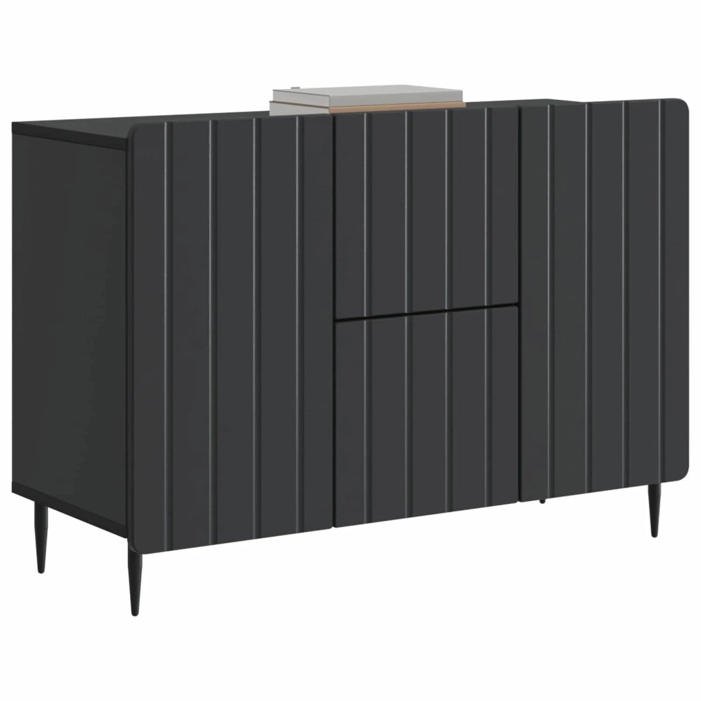 Credenza Nero 89 x 34,5 x 62 cm Legno ingegnerizzato 894426