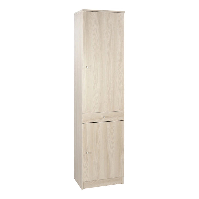 Colonna 2 Ante 1 Cassetto Kit Olmo Chiaro cm 46x34x183h - Sarmog