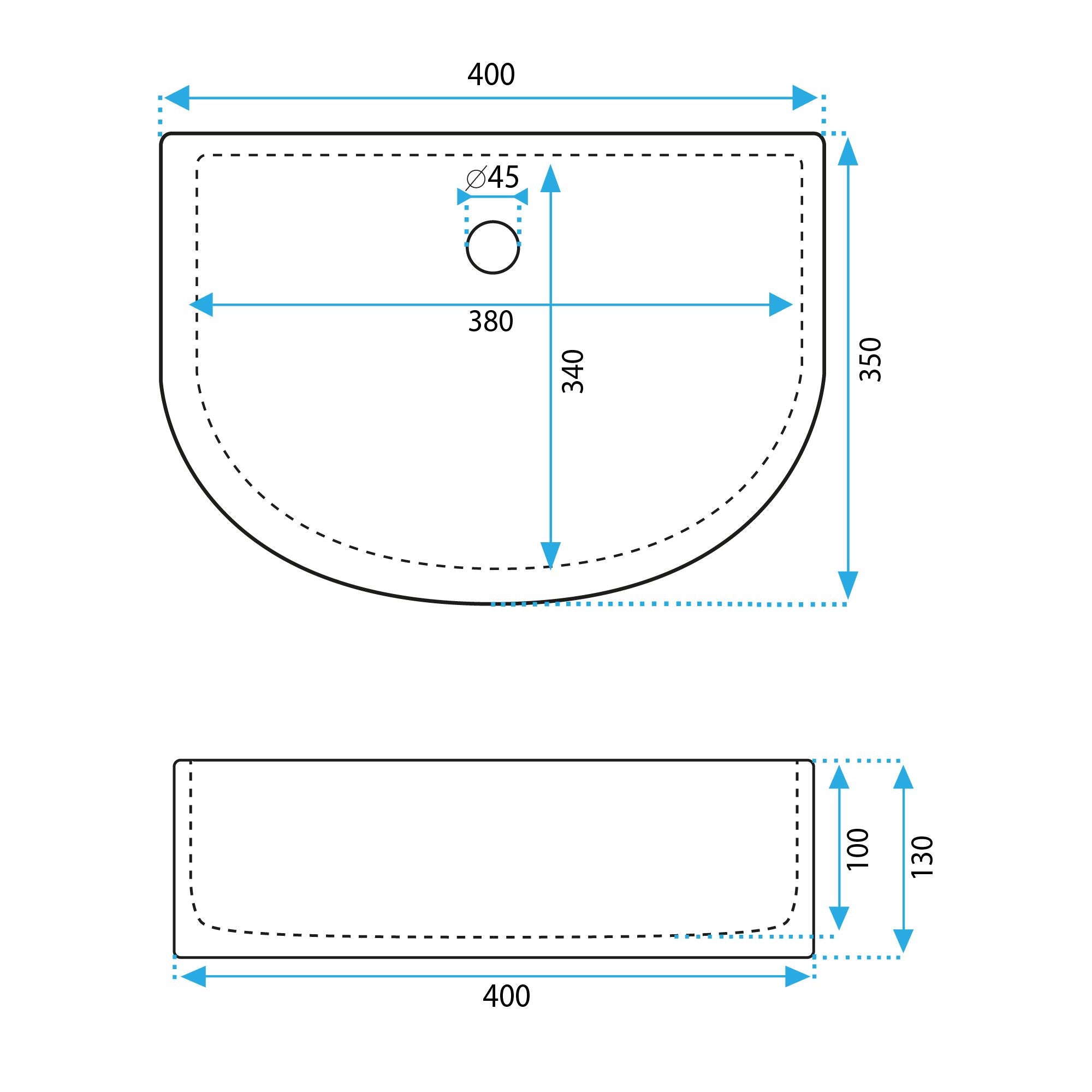 Lavabo Da Appoggio Rea Clara