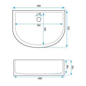Lavabo Da Appoggio Rea Clara