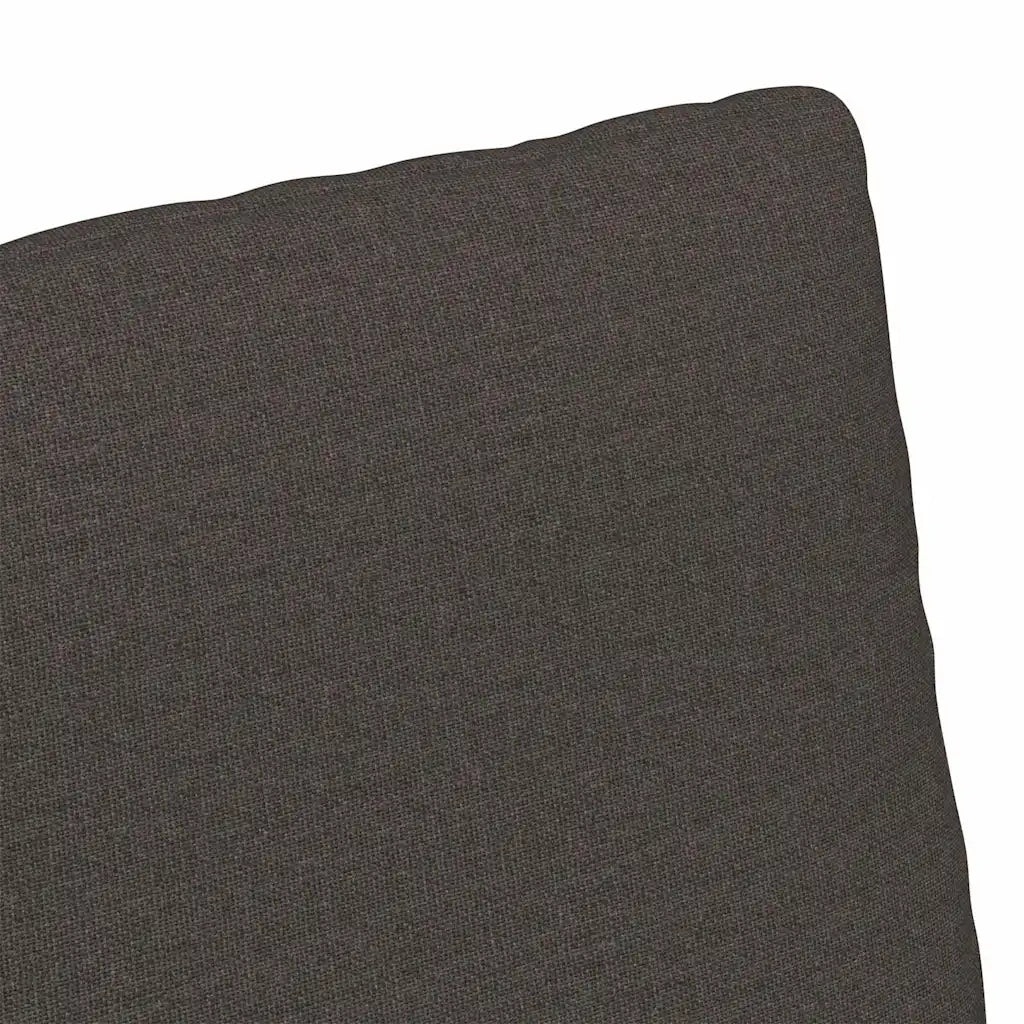 Sedie da pranzo 2 pcs Grigio scuro 57 x 67 x 98 cm Tela