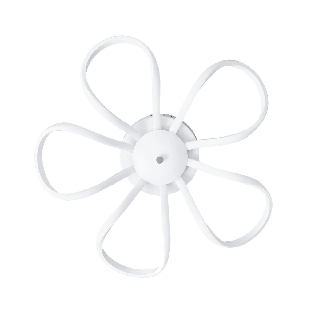 Lampadario led in termoplastica ed acrilico 4000k
