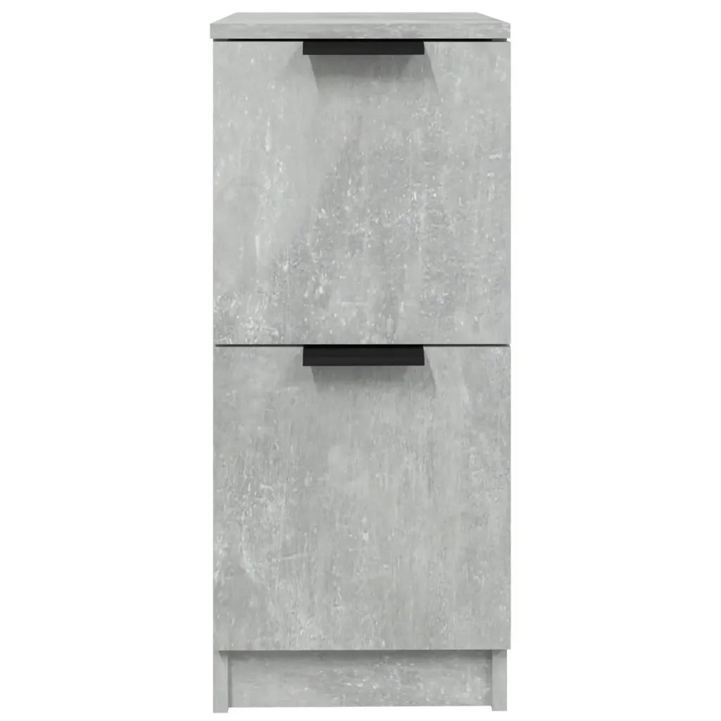 Credenza Grigio Cemento 30x30x70 cm in Legno Multistrato 811177