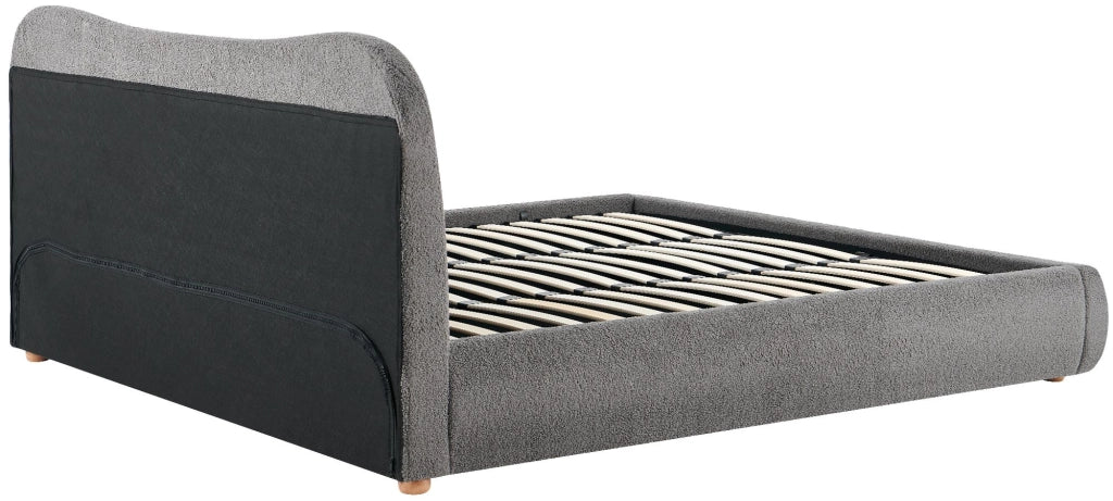 Letto Maido Teddy in tessuto 180x200 cm 1