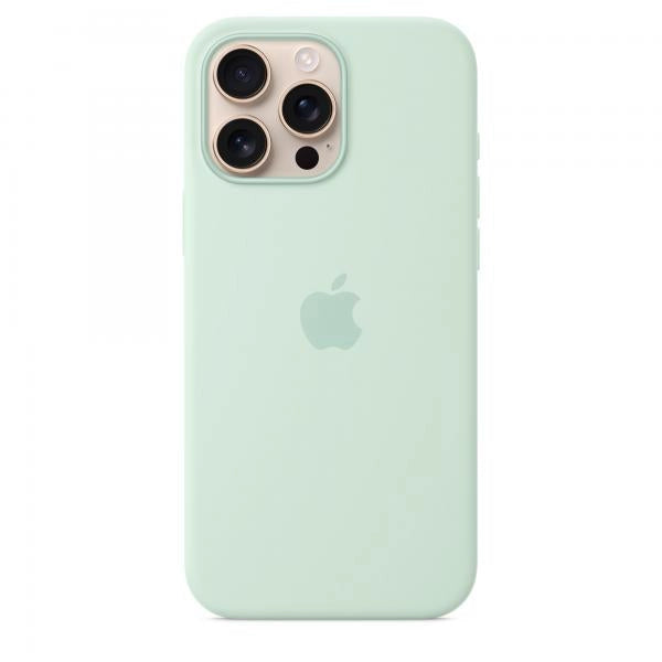 Apple Custodia MagSafe in silicone per iPhone 16 Pro Max  Acquamarina (Apple - bagsidecover til mobiltelefon)