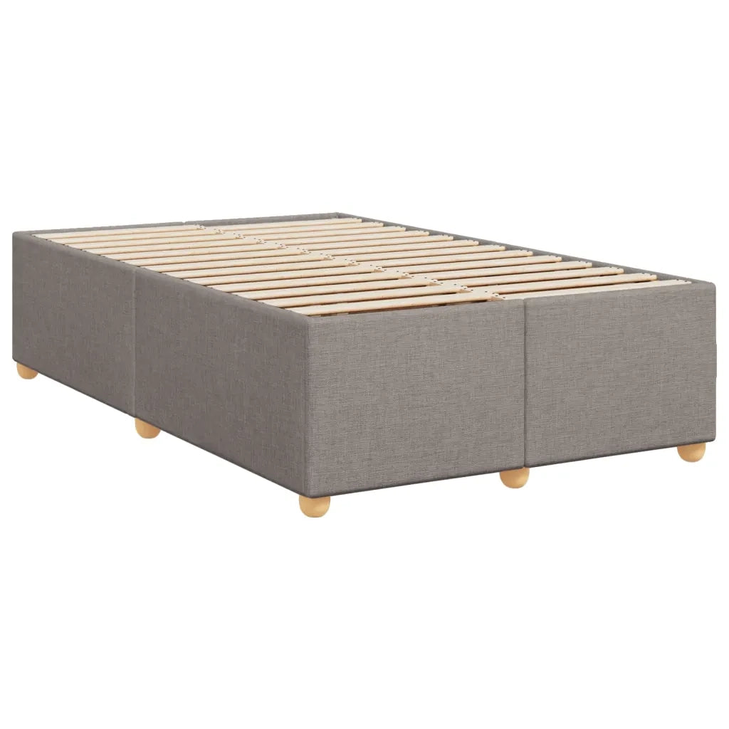 Giroletto a Molle con Materasso Tortora 120x200 cm in Tessuto 3291265