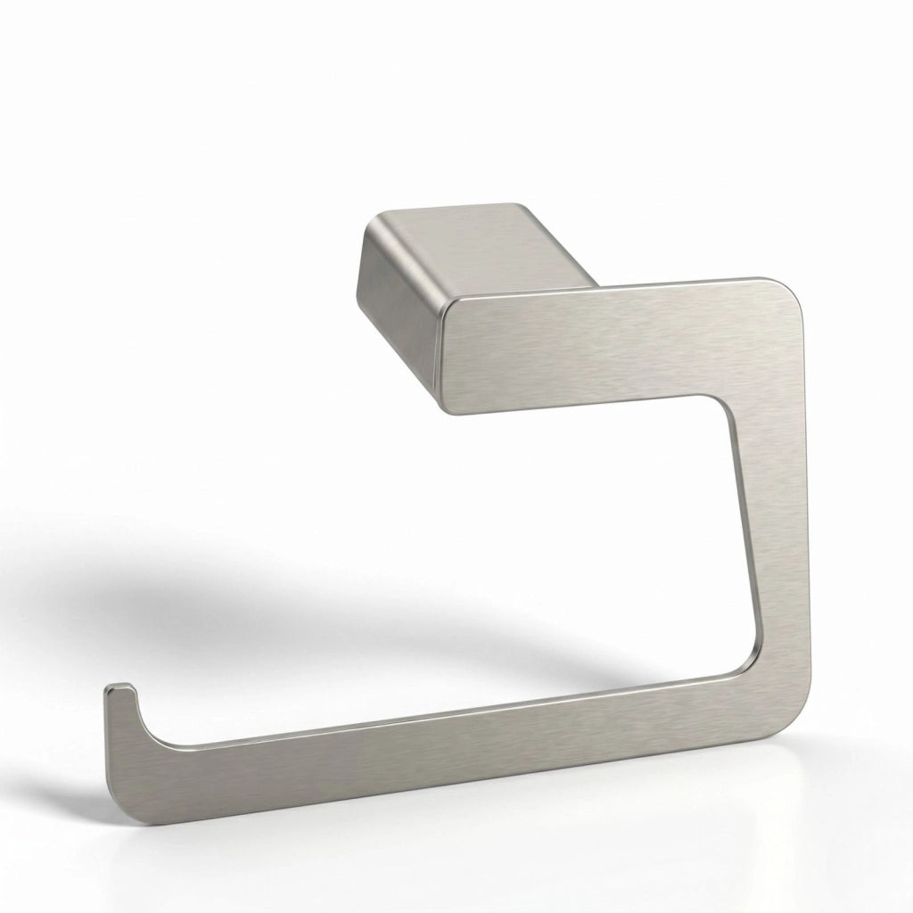 Porta Asciugamani Ad Anello Da Muro Acciaio Grigio Arredo Bagno Cucina 87943