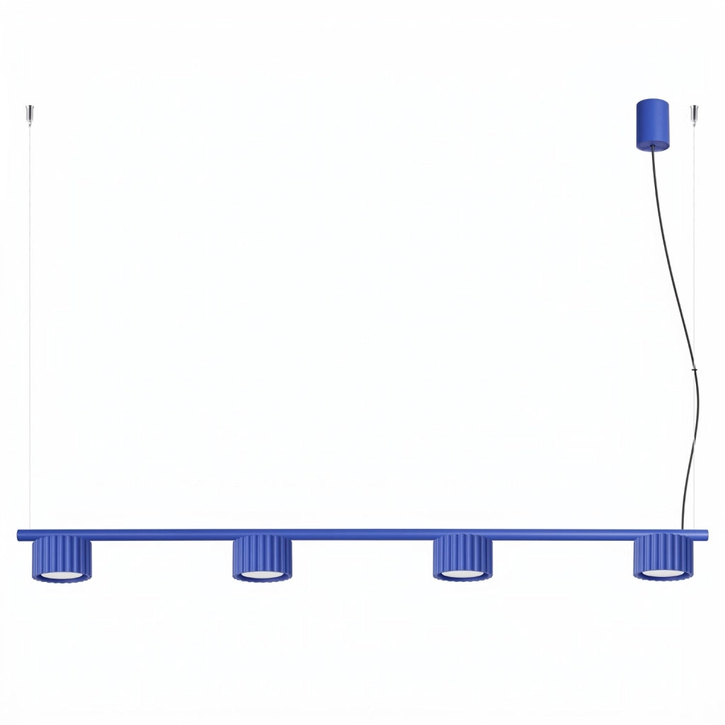 Lampadario AURA 4 oltremare Gx53