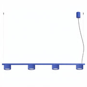 Lampadario AURA 4 oltremare Gx53